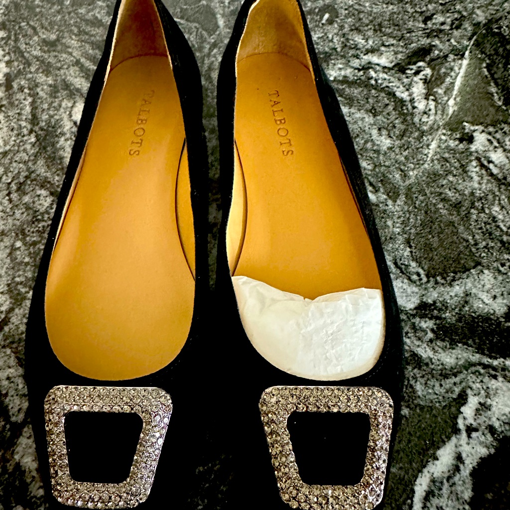 Talbots Black Flat